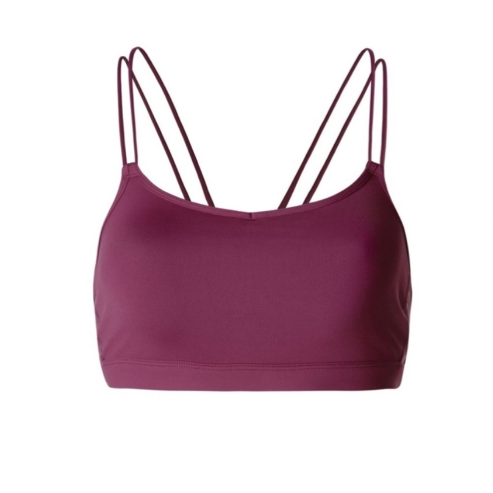 Lululemon Make A Move Bra Red Grape